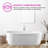 59" x 29.5" Freestanding Soaking Bathtub-89825945