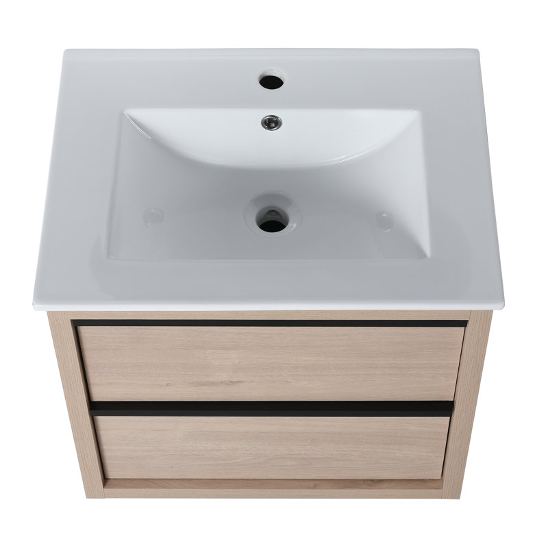  Wall Mounted Bathroom Vanity With Sink