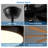 52 Inch Ceiling Fan With Lights And Remote Control, 8 Plywood Blades, 6-Speed Noiseless Reversible DC Motor, 3CCT, Windmill Ceiling Fan For Kitchen Bedroom Living Room, Black