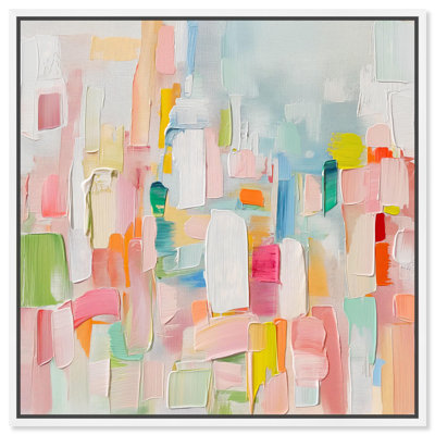 Color Symphony I Canvas Spring Abstracts by Art Remedy