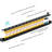 CRST Heavy Duty Surge Protector Power Strip Wide Spaced 12-Outlet 15 Feet Long Extension Cord with Mounting Brackets 15A Circuit Breaker 1800 Joules