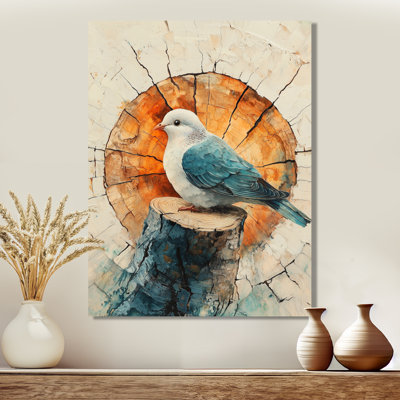 «Larabee Dove Animal At The Forest On Slide II», reproduction d'art sur toile