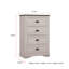 Armoire de chevet contemporaine à 4 tiroirs 1Pc