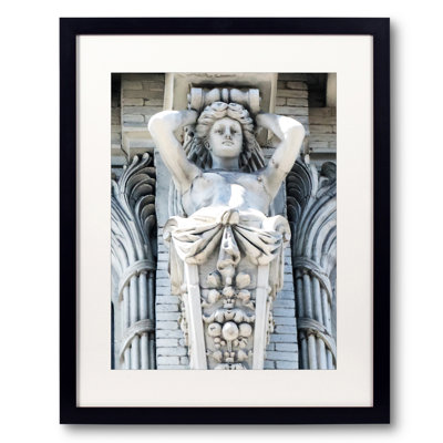 University Place Caryatid Print by Alfred Pommer