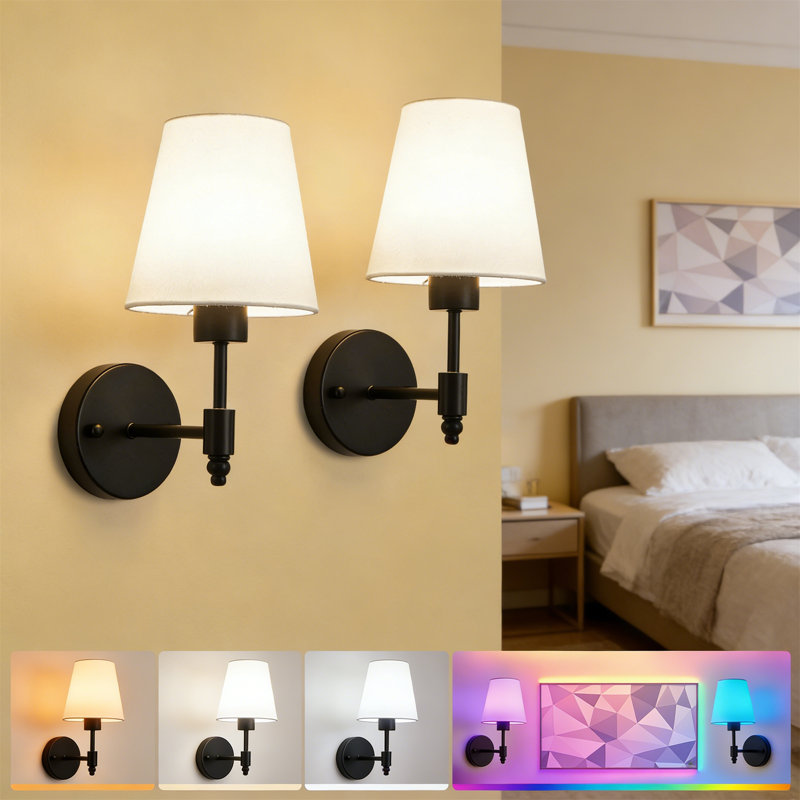 Armed Sconce, Black