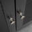 Tall Narrow Bathroom Storage Cabinet With Doors And Shelf Adjustability, Freestanding Bathroom Linen Cabinet With 2 Cabinets And Countertop, Bathroom Floor Cabinet-1402491335