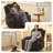 35.8" W Chenille Heated Power Recliner-120025368