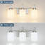 Luminaires de meuble-lavabo en verre Mid-Century E26-1445137101-1445137103