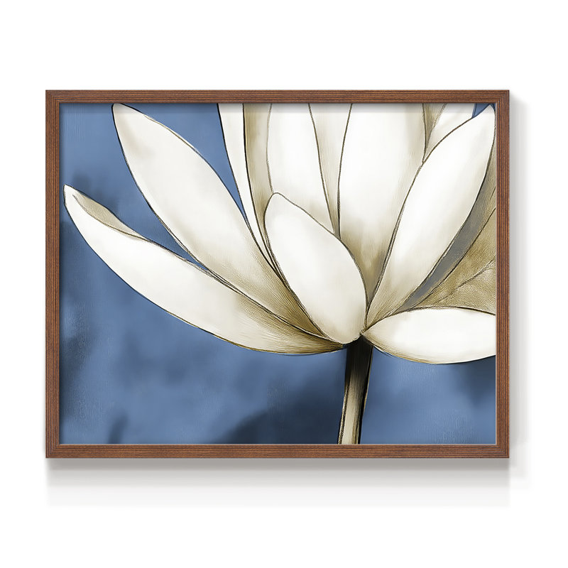 Floral Series-XXVII -Framed Print - Restickable