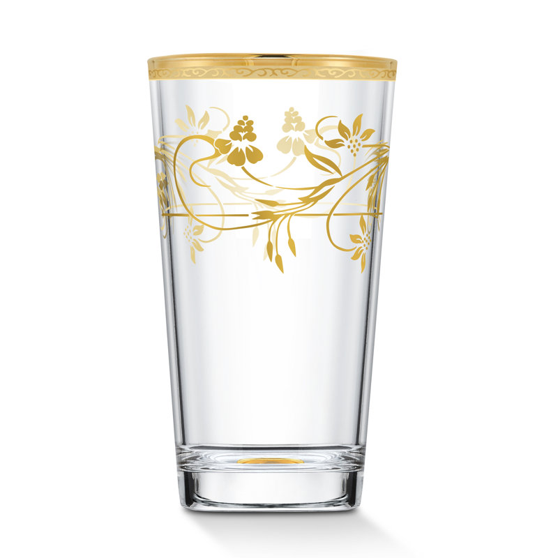 4 verres à whisky en cristal sans plomb