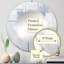 Crumlin - Miroir mural rond moderne-936824174