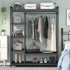 Clothes Racks & Garment Wardrobes | Wayfair