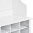 Hall Tree 60'' Wide with Bench and Shoe Storage-1982507495