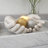 Decorative Tray With Raised Edges, 22 X 8 Rectangular White Marble