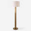 Lampe sur pied en travertin Parez