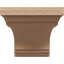 Corbeau en bois de cèdre brut 11 po x l 11 po x P 22 po x H 11 po Warren-88293106
