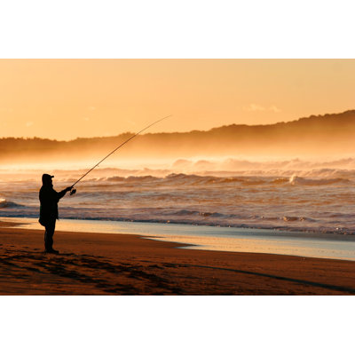 Fishing For Breakfast by Austscapes - Wrapped Canvas Print