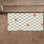 Tapis à motif floral rétro avec motif floral rétro parfait pour ajouter une touche d'élégance à n'importe quel salon ou chambre à coucher-1316447238