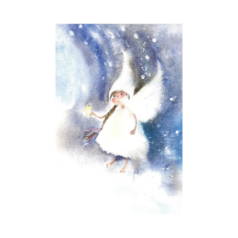Fairy Of Dreams by Marina Ignatova - Wrapped Canvas Gallery-Wrapped Canvas Giclée, 66.04 cm H x 45.72 cm W x 3.175 cm D