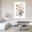 Aquarelle, fleurs d'automne, fleurs d'automne rustiques délicates-851128131