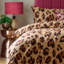 True Leopard Cotton Blend Animal Print Duvet Cover Set with Pillowcases Included-107364261-107364257