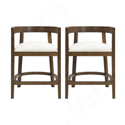 Rubberwood Counter Stool (Set of 2)