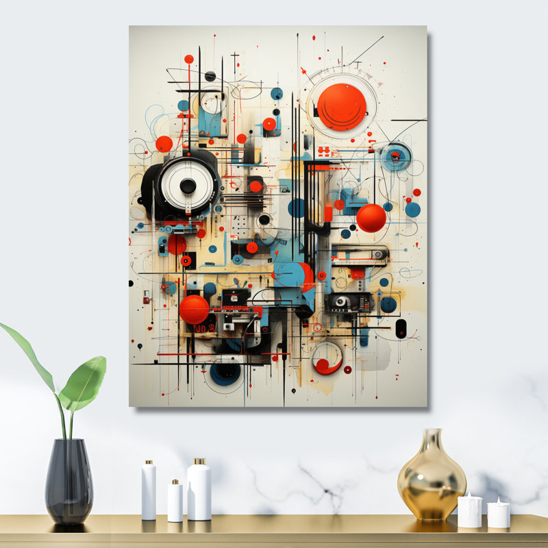 «Dadaism Absurd Connections Artwork I - Abstract Collages», impressions sur métal, H 20 po x l 12 po x P 1 po