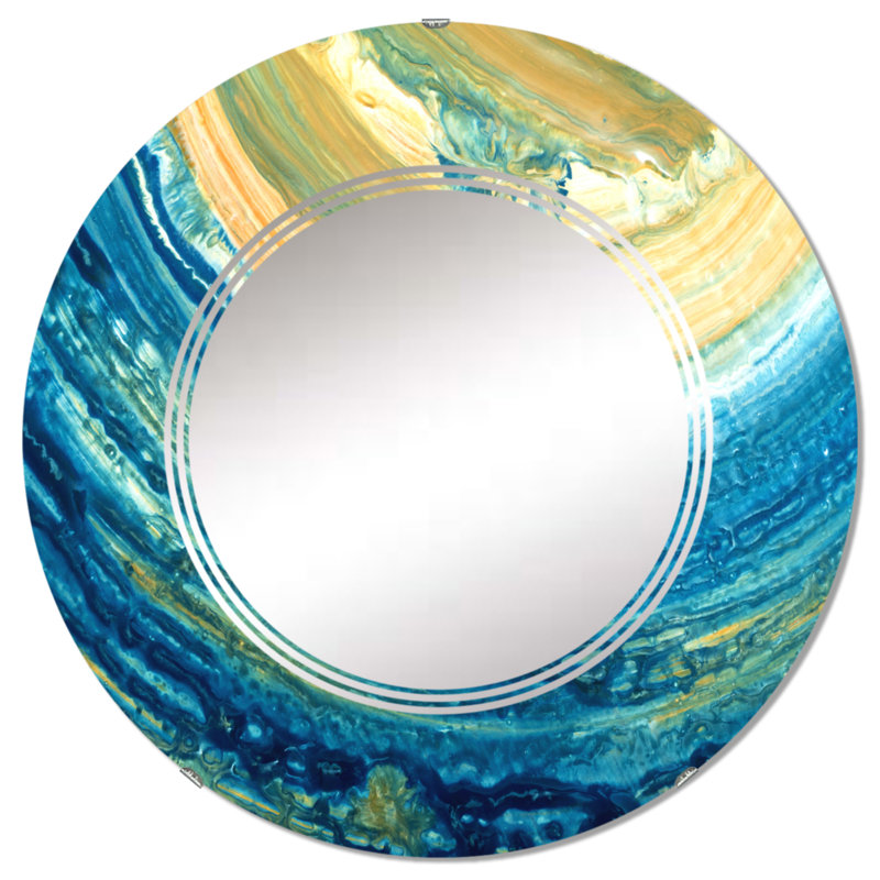 Circle Mirror, 32" x 32"
