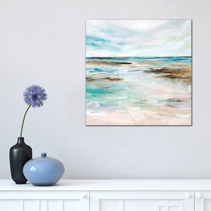 Midnight Clear I by Isabelle Z - Painting on Canvas, Wrapped Canvas, 45.72 cm H x 45.72 cm W x 1.91 cm D