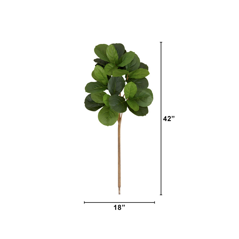 Williamson 42'' Faux Fiddle Leaf Fig Tree