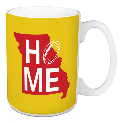 Grande tasse à café football kansas city home Fondren