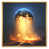 Gold Floater Framed Canvas