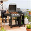 Barbecue au gaz avec brûleur latéral