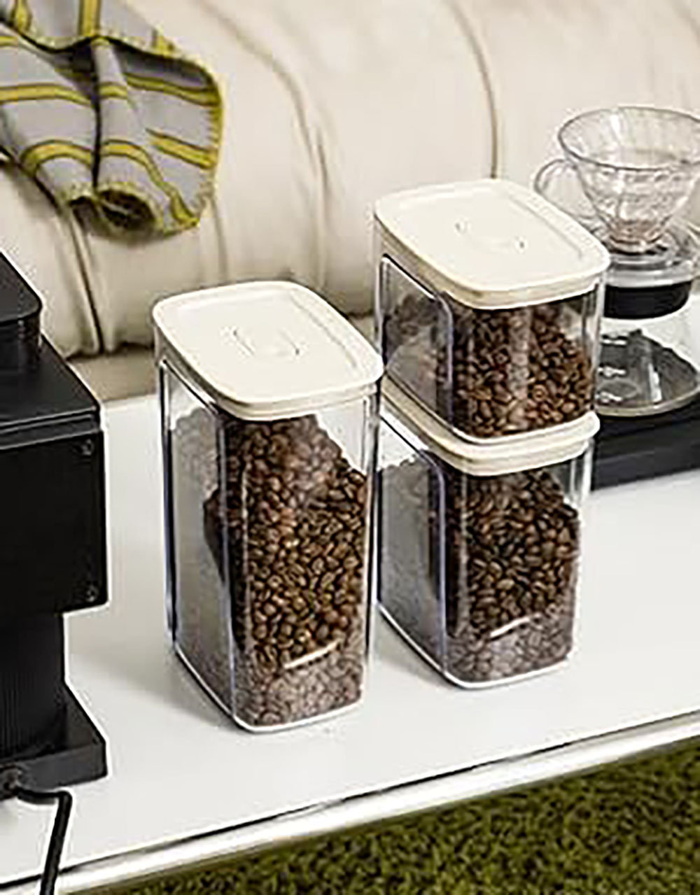 Mint Pantry® Storage Container Bin ,Rice Dispenser, Food Cereal