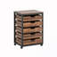 Armoire de rangement avec commode à tiroirs