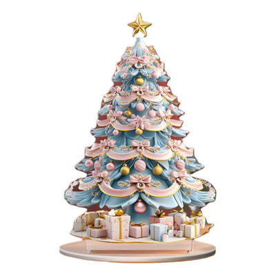 Christmas Tree Christmas Acrylic Ornaments Home Decorations