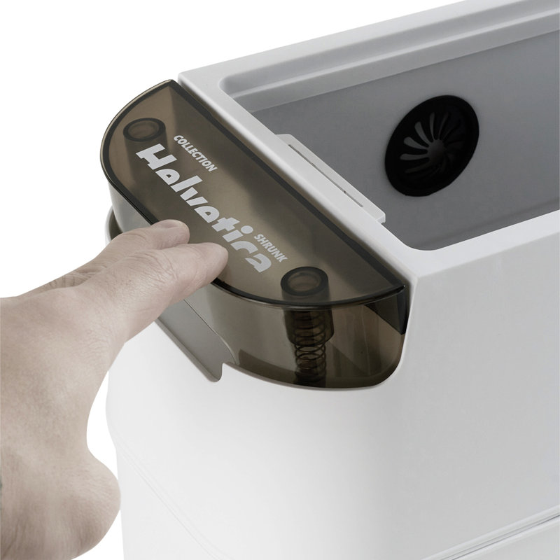 Plastic Open Kitchen Trash Can - 15L