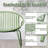 Ensemble de mobilier de patio, ensemble de conversation 3 pièces en résine tressée avec table et 2 chaises en résine, ensemble de conversation pour le jardin-184581755