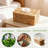 Rectangular willow tissue box cover