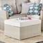 Wicker Outdoor Lounge Chair with Ottoman