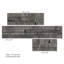 Panneaux muraux en pierre reconstituée empilée Terraforma Silverthorn, tailles assorties (15 pièces, 5,4 pi² par boîte)-101433798