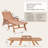 Adjustable Reclining Outdoor Chaise Lounge-1074147508
