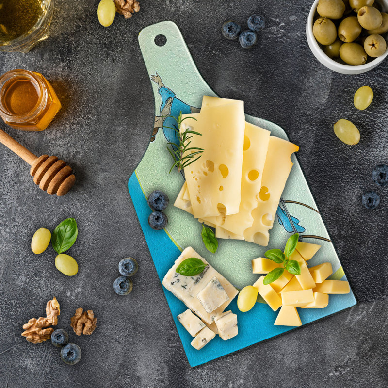 Planche à découper en verre trempé Ambesonne