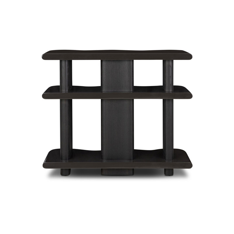Salton Bookshelf-Worn Black Oak