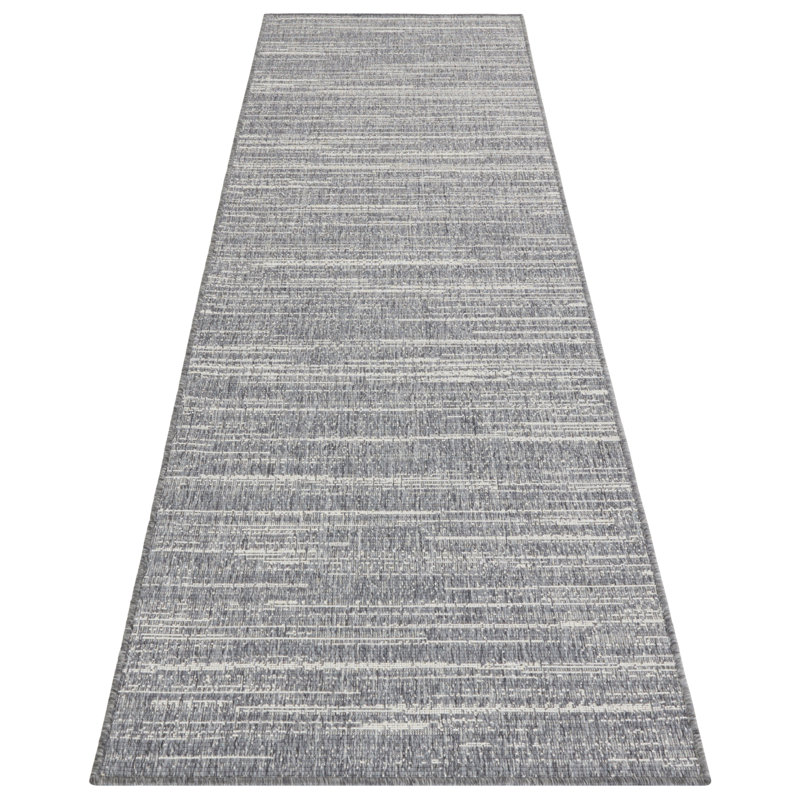 Machine Woven Silver Indoor/Outdoor Rug, Rectangle  200 x 290cm