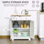 Armoire de cuisine à double porte avec tiroirs-2004357195