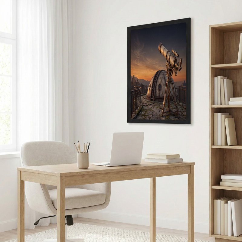Art mural sur toile Steampunk, H 12 po x l 18 po
