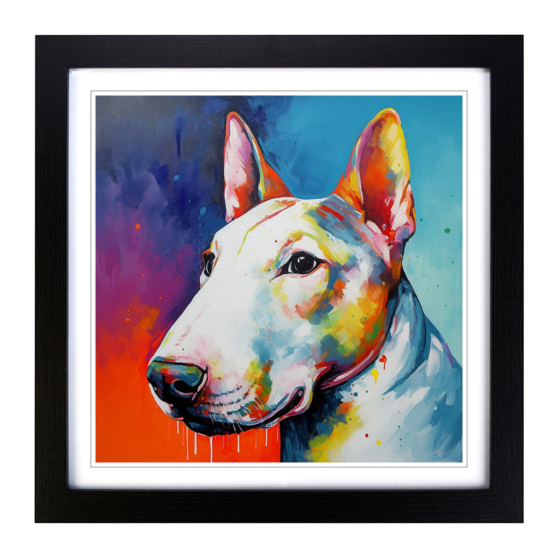 Single Picture Frame Print on Wood, Black