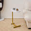 Table d'appoint en forme de C, petit canapé pour la toux, chambre à coucher