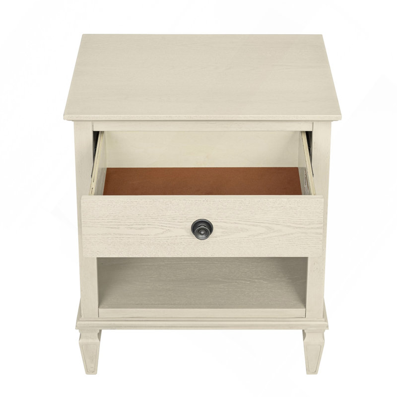 Table de chevet crème antique, Crème
